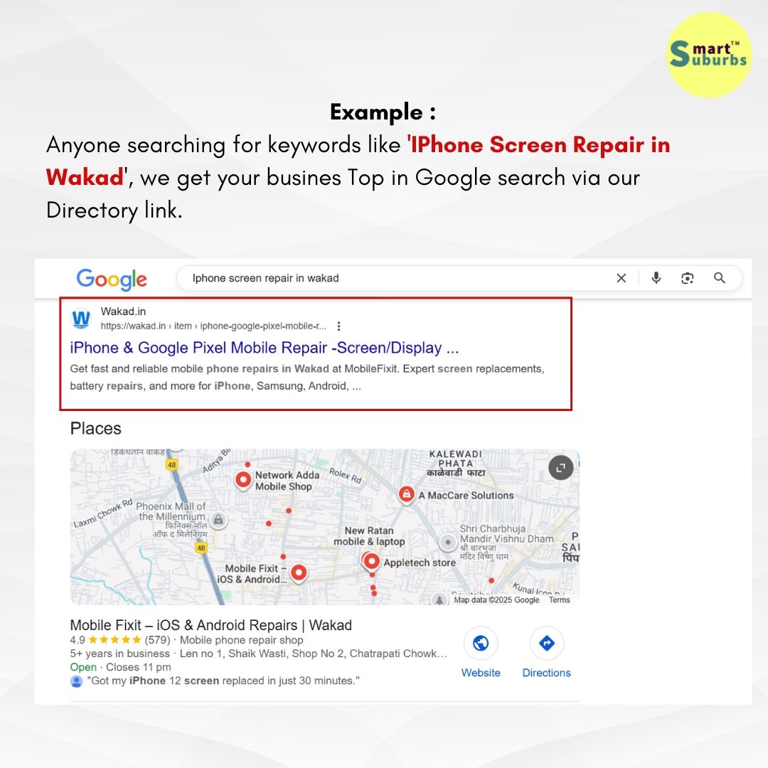 Whatsapp Message to Creative (3) Iphone screen repair in wakad