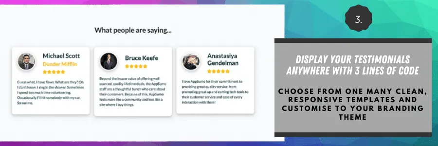 Endorsal & client testimonial services for small businesses