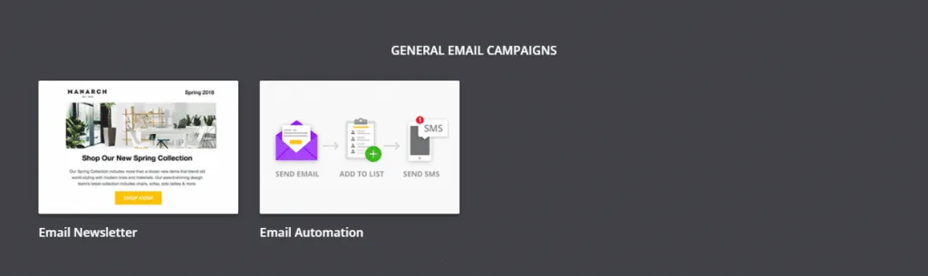 GENERAL EMAIL CAMPAIGNS