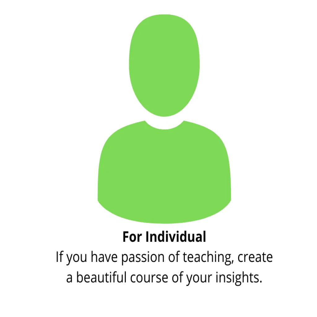 Online Teaching Platform for Individuals